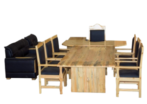 Pine office set