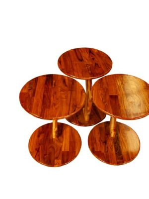 Teak stool